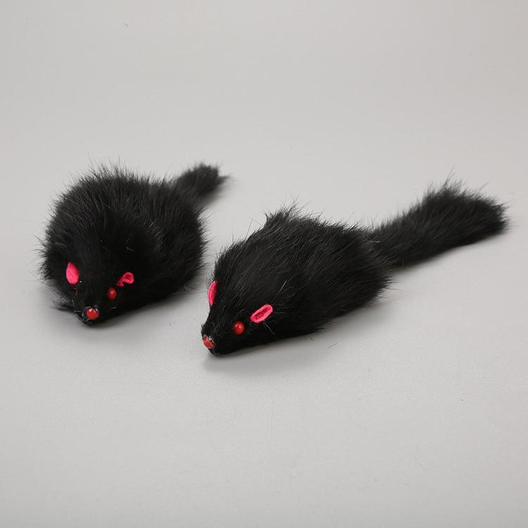 Telescopic Hanging Cat Toy With Mouse Shape-6