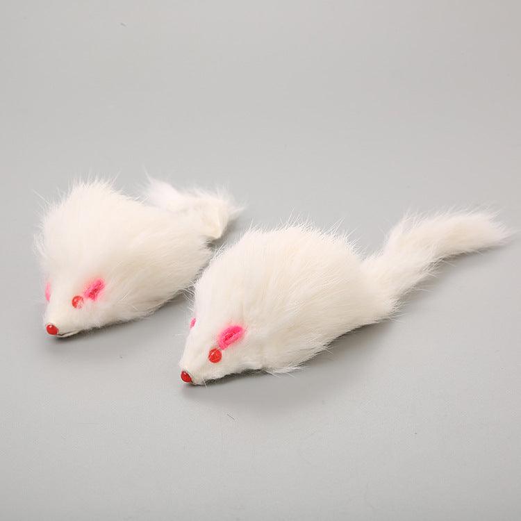 Telescopic Hanging Cat Toy With Mouse Shape-5
