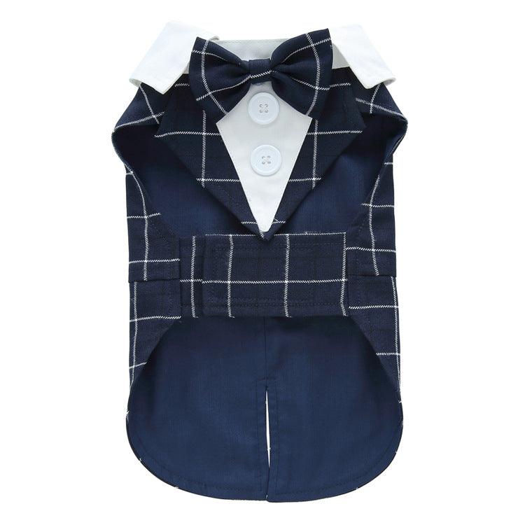 Elegant Canine Attire: Formal Dog Tuxedo Dress